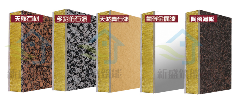 新盛筑能外墻保溫一體板